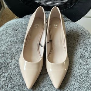 Beige Small Heels